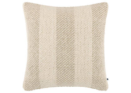 Masen Cotton Pillow 20x20 Sand/Ivory
